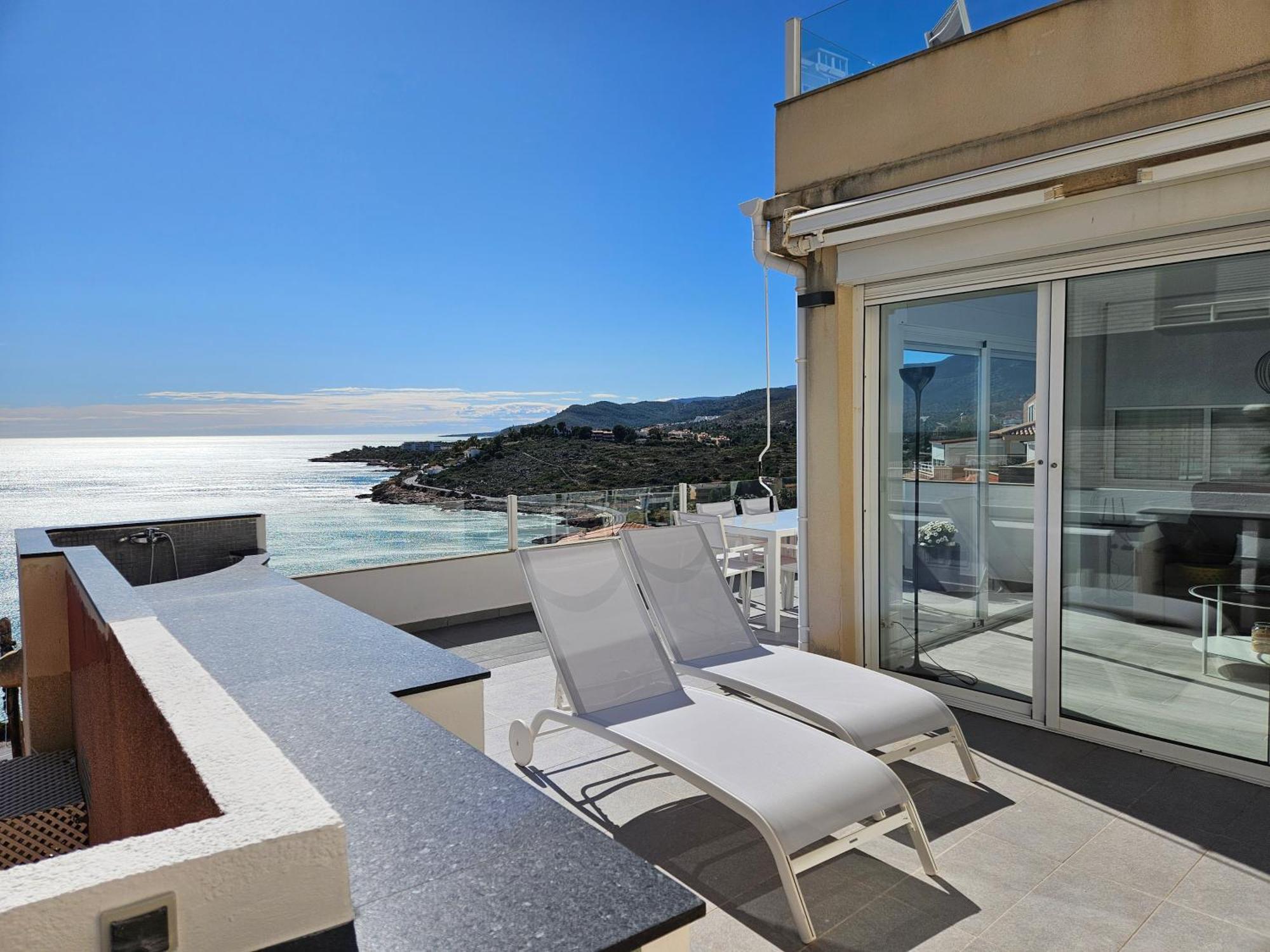 Fantastico Duplex Con Vistas Impresionantes Al Mar Apartment Peniscola Exterior photo